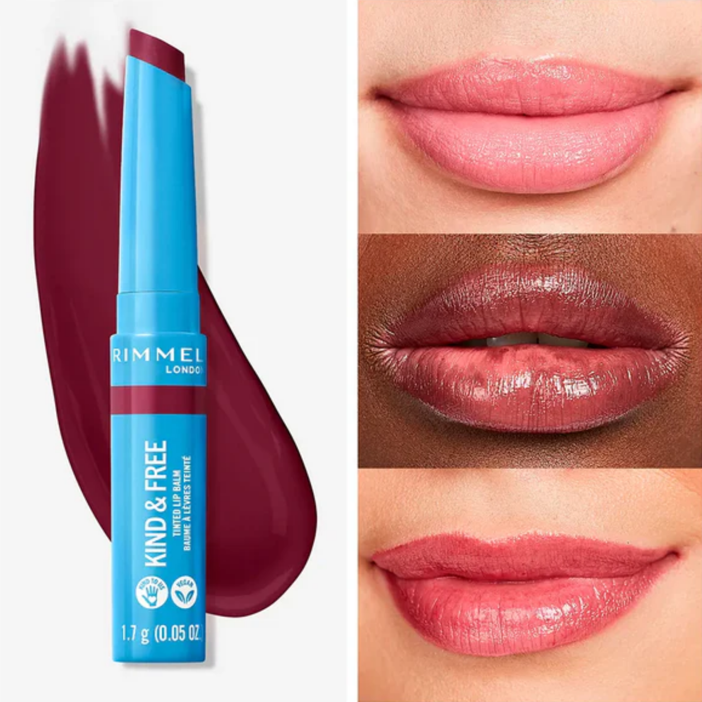 Rimmel Kind & Free Tinted Lip Balm 1.7gm