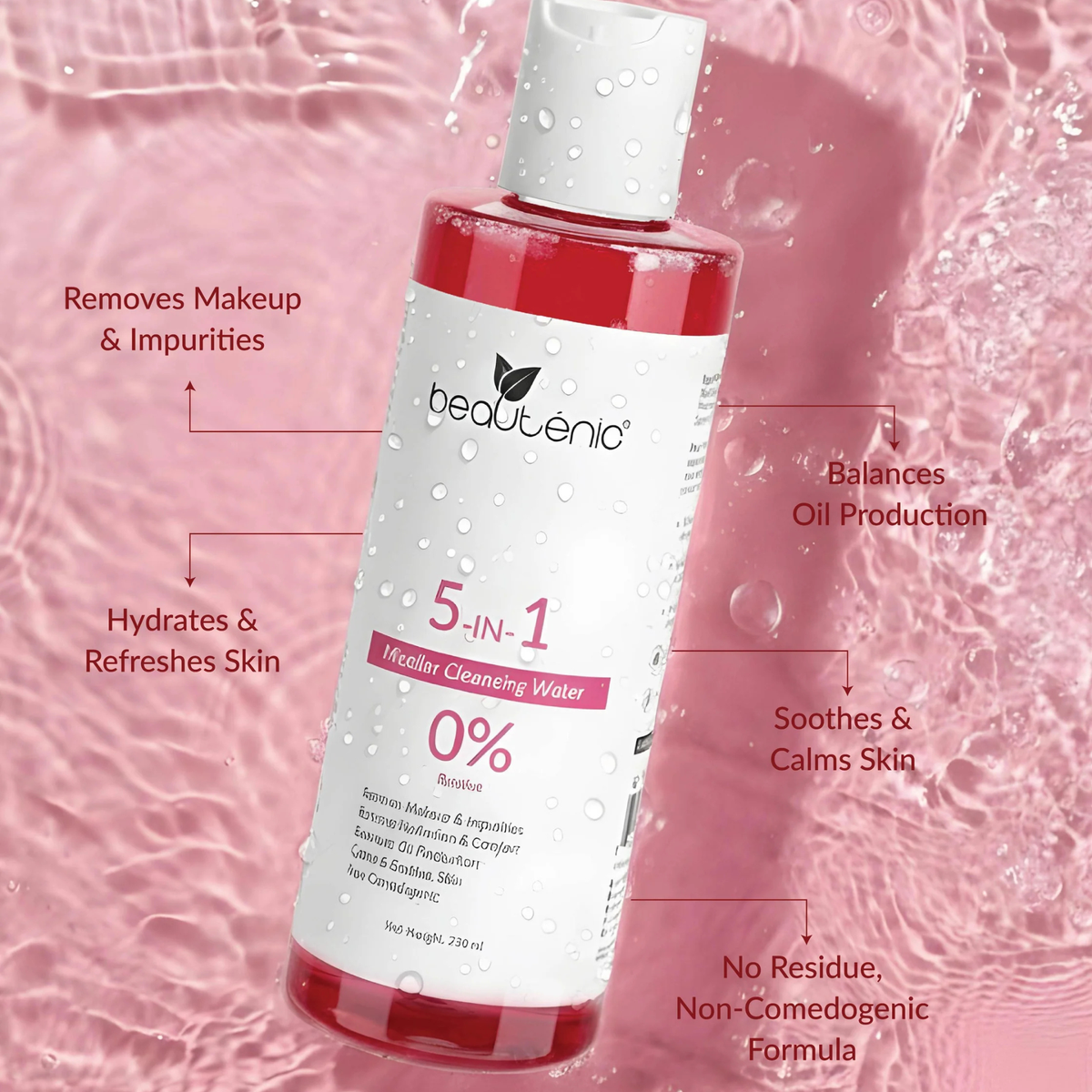 Beautenic 5 in 1 Micellar Cleansing Water