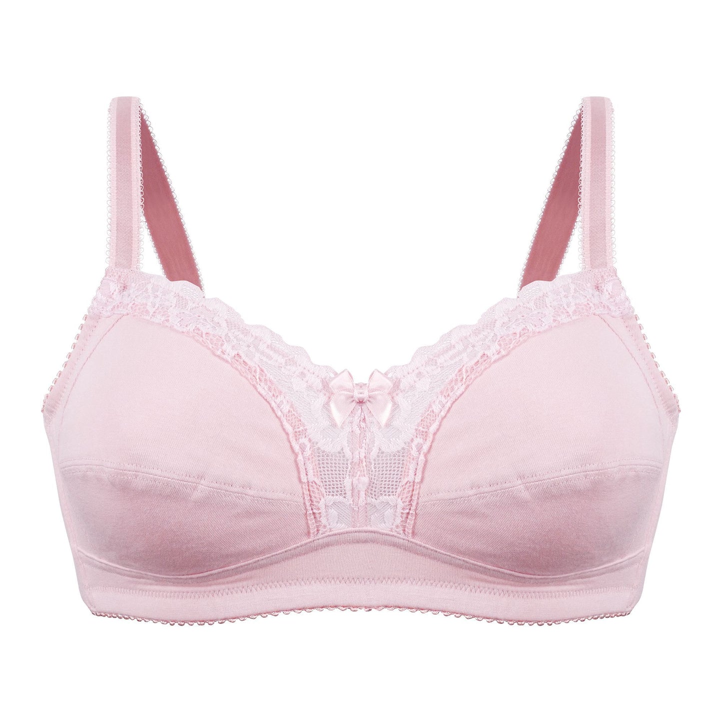 BLS Colette Non Wired And Non Padded Cotton Bra Pink