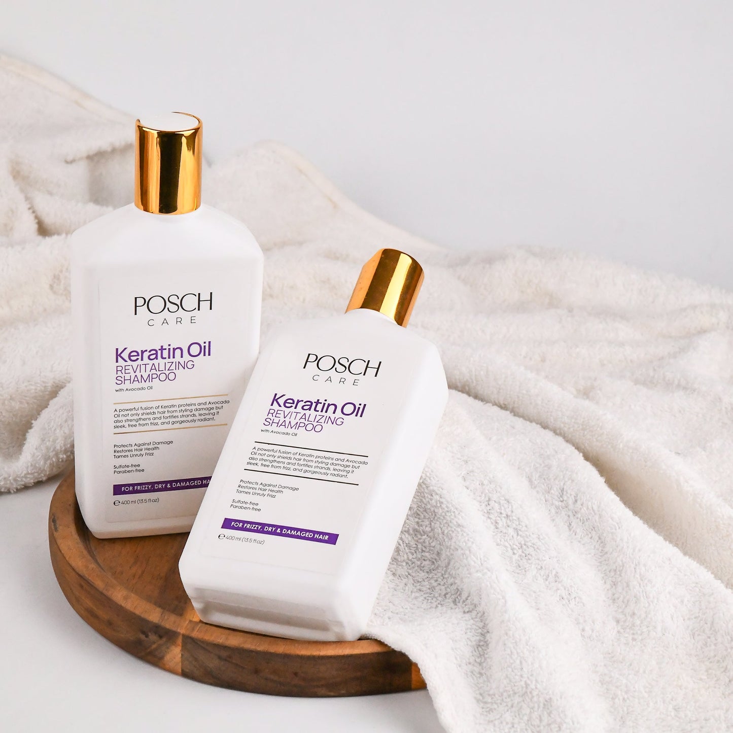 Posch Care Keratin Oil Revitalizing Shampoo 400ml