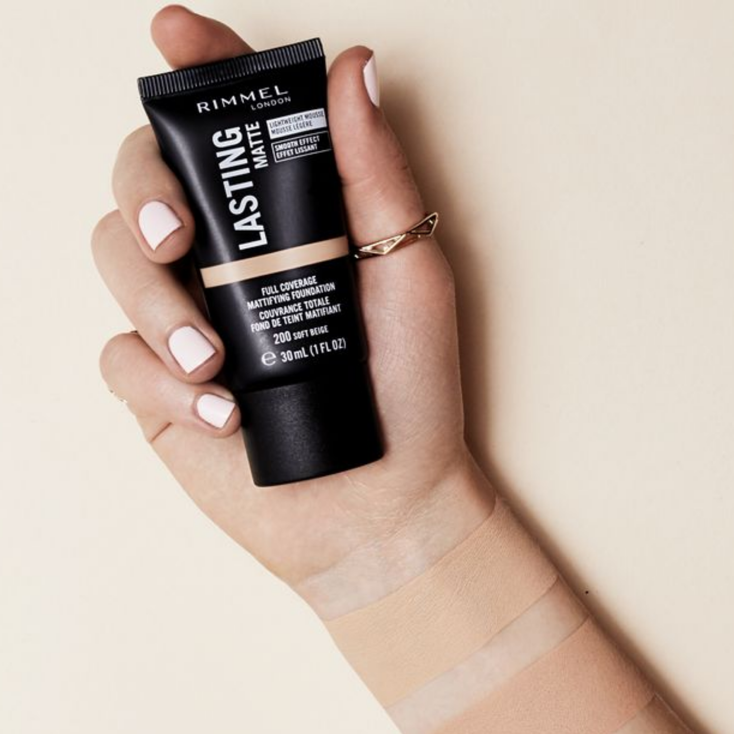 Rimmel Lasting Matte Full Coverage Mattifying Foundation 30ml