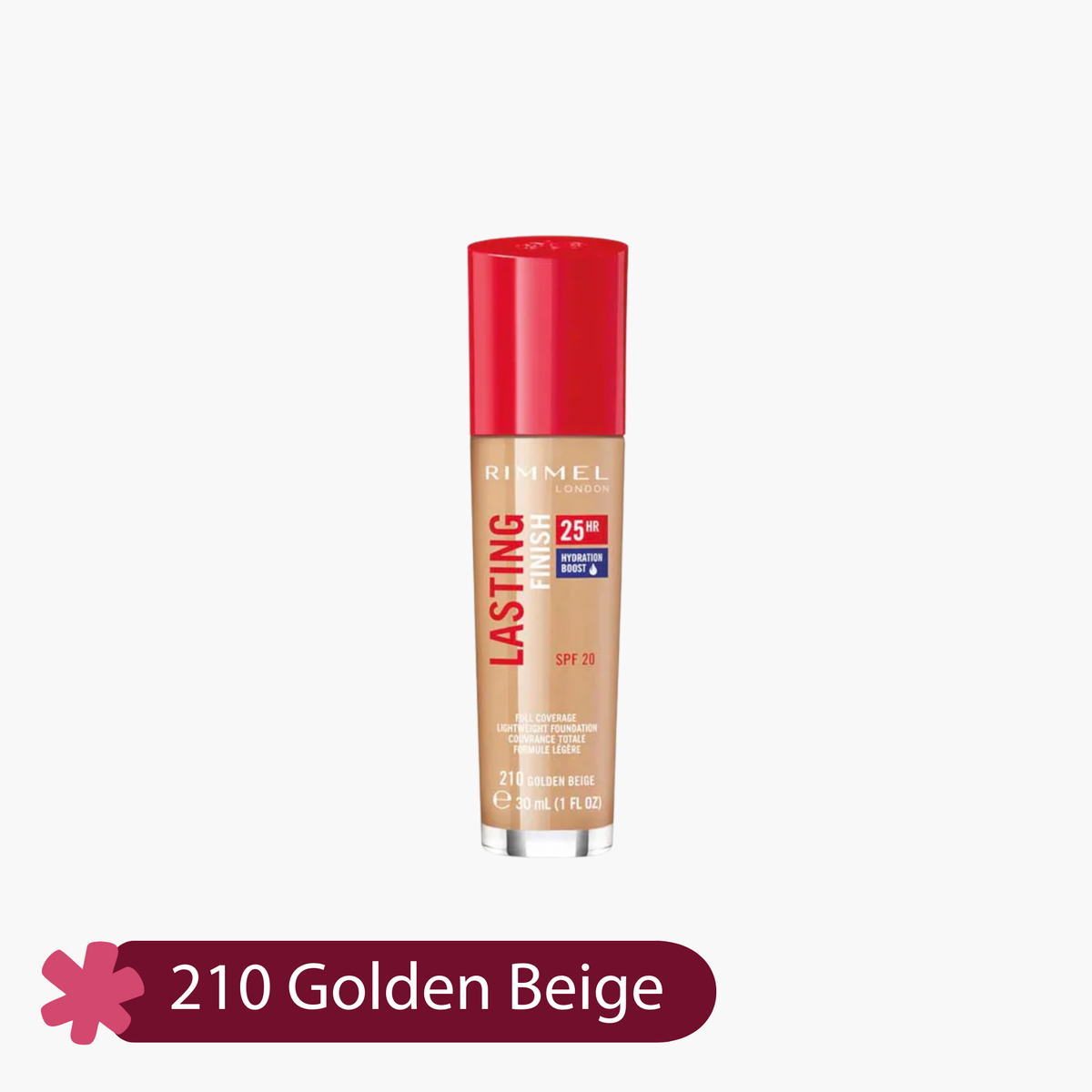 Rimmel Lasting Finish 25HR Skin Perfecting Full Coverage Foundation 30ml