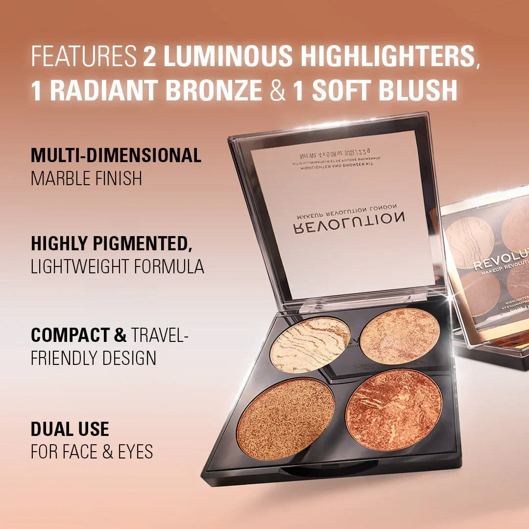 Revolution Cheek Kit Fresh Perspective 8.8gm