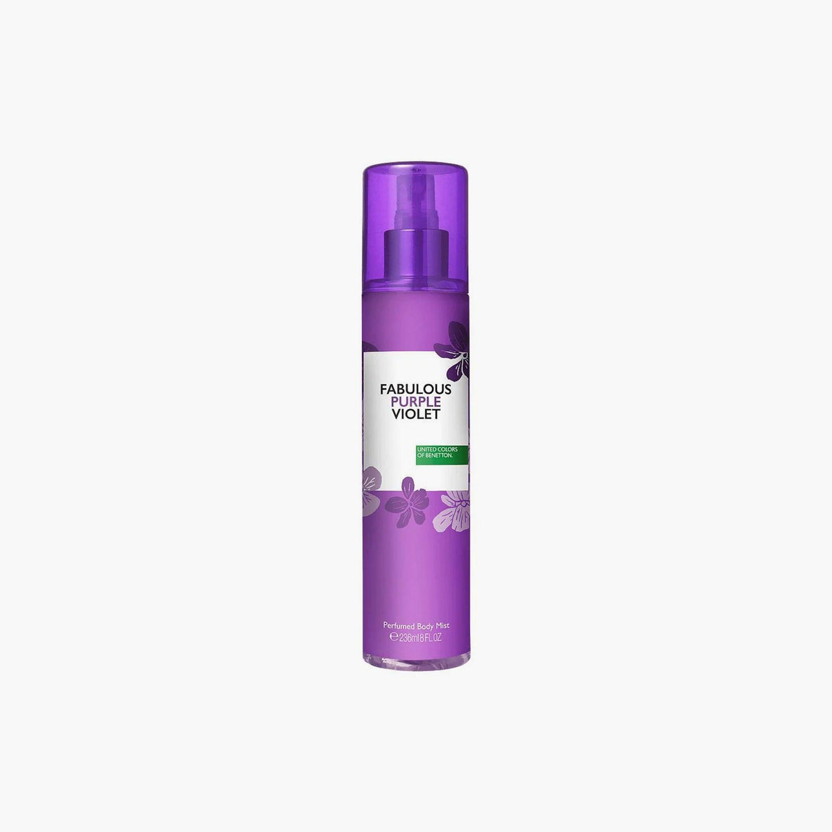 Benetton Perfumed Body Mist Fabulous Purple Violet 236ml