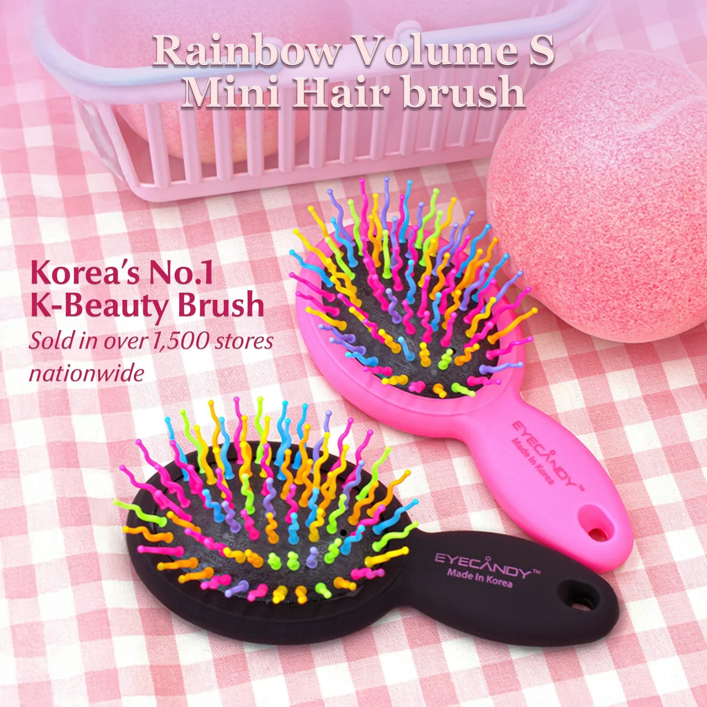 Eyecandy Rainbow Volume S Brush Mini