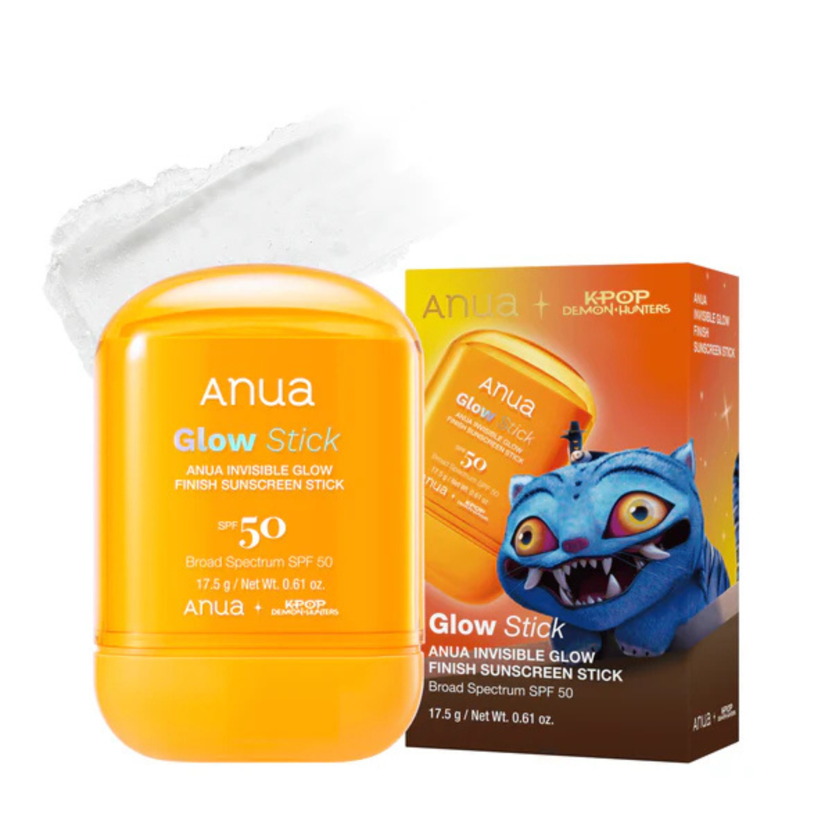 Anua Invisible Glow Finish Sunscreen Stick SPF50 PA++++