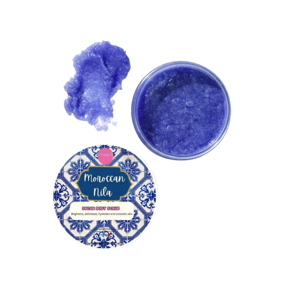 GOmicro Moroccan Nila Sugar Body Scrub