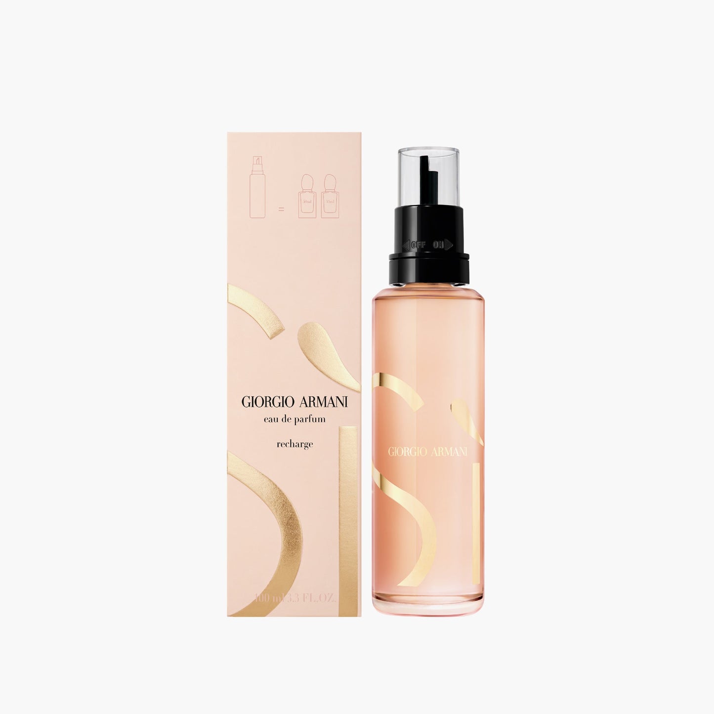 Giorgio Armani Si Eau De Parfum For Women Refill 100ml