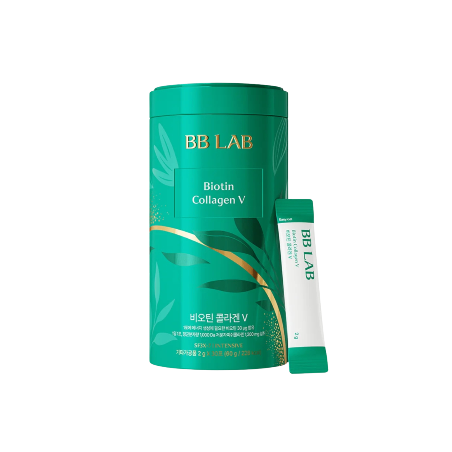 BB LAB Intensive Biotin Collagen V Powder Sticks Supplement 60gm