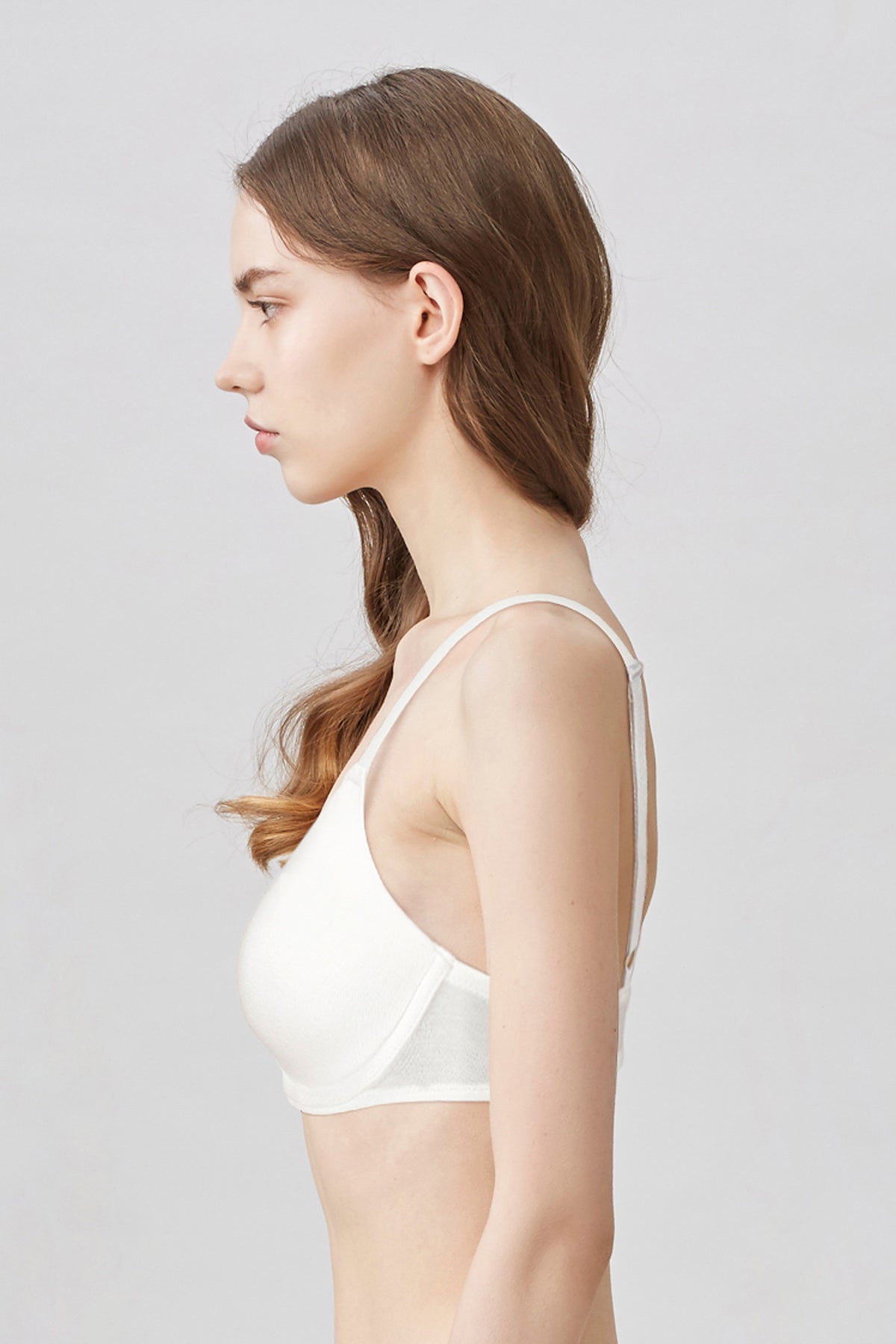 BLS Pero Wired And Padded Cotton Bra White