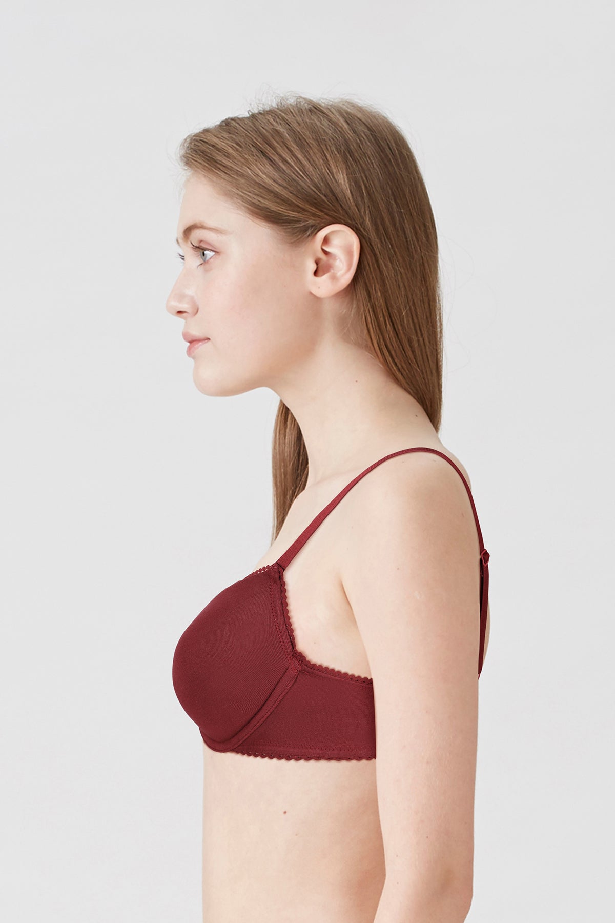 BLS Colo Wired And Padded Cotton Bra Hena