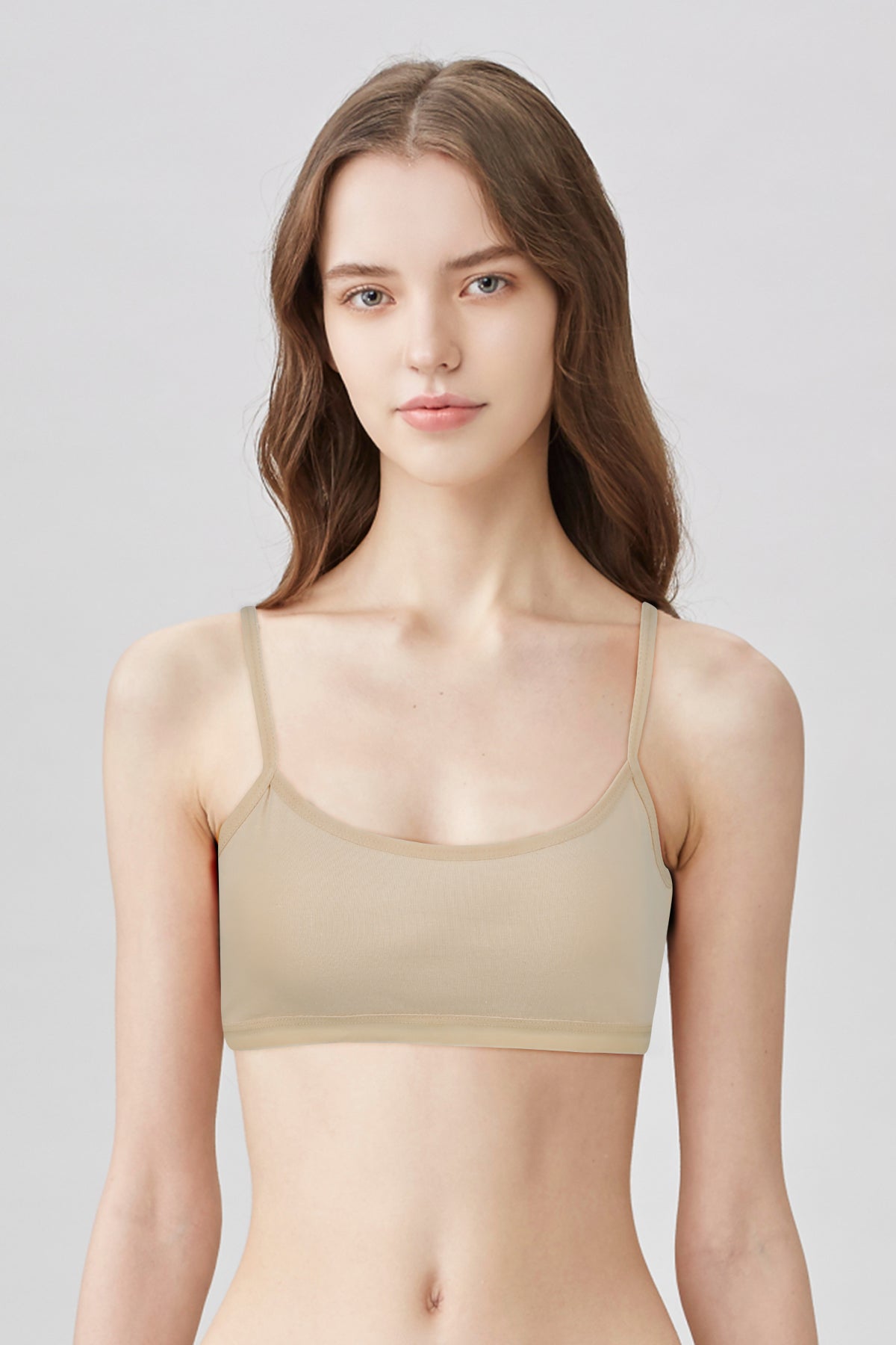BLS Zeeva Cotton Teen Bra Beige