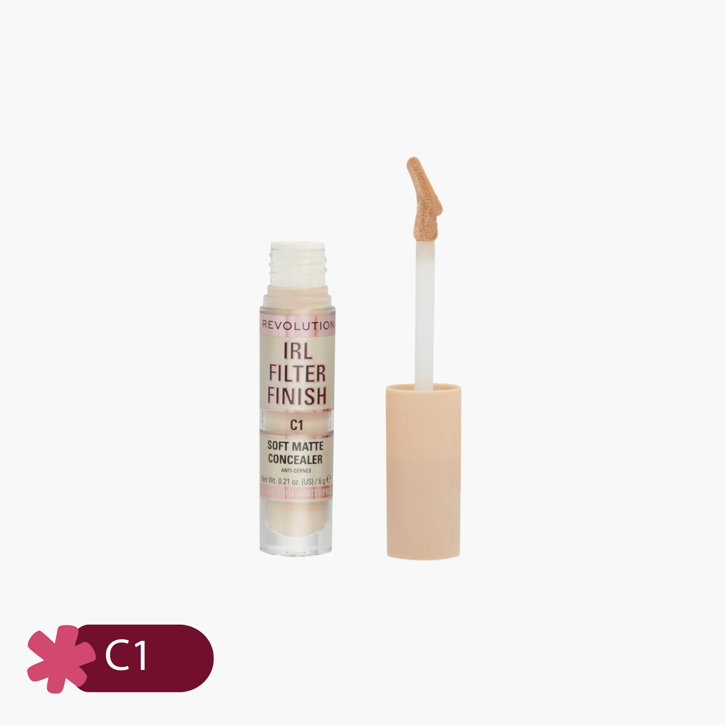 Revolution IRL Filter Finish Soft Matte Concealer 6gm
