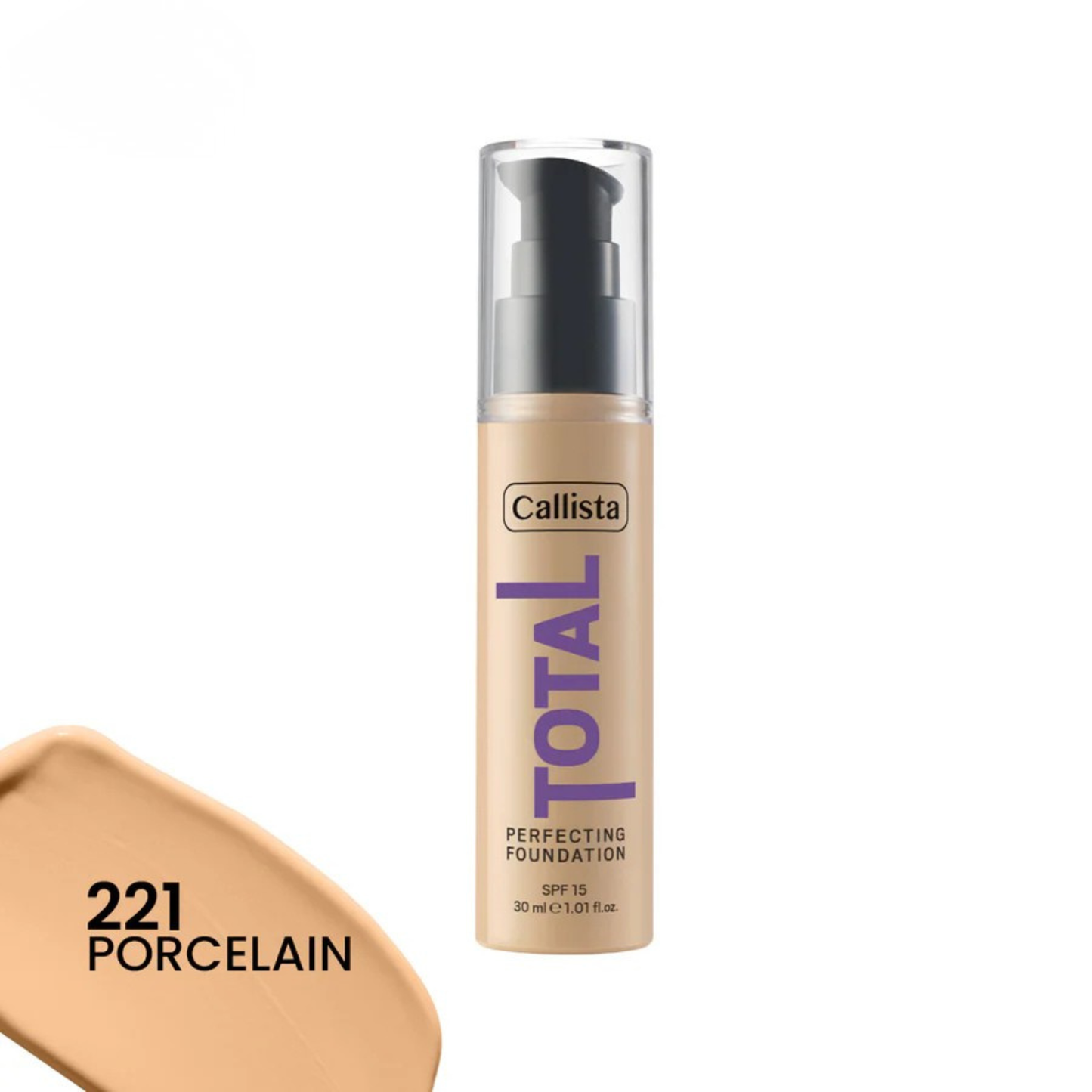 Callista Total Perfecting Foundation SPF15 30ml