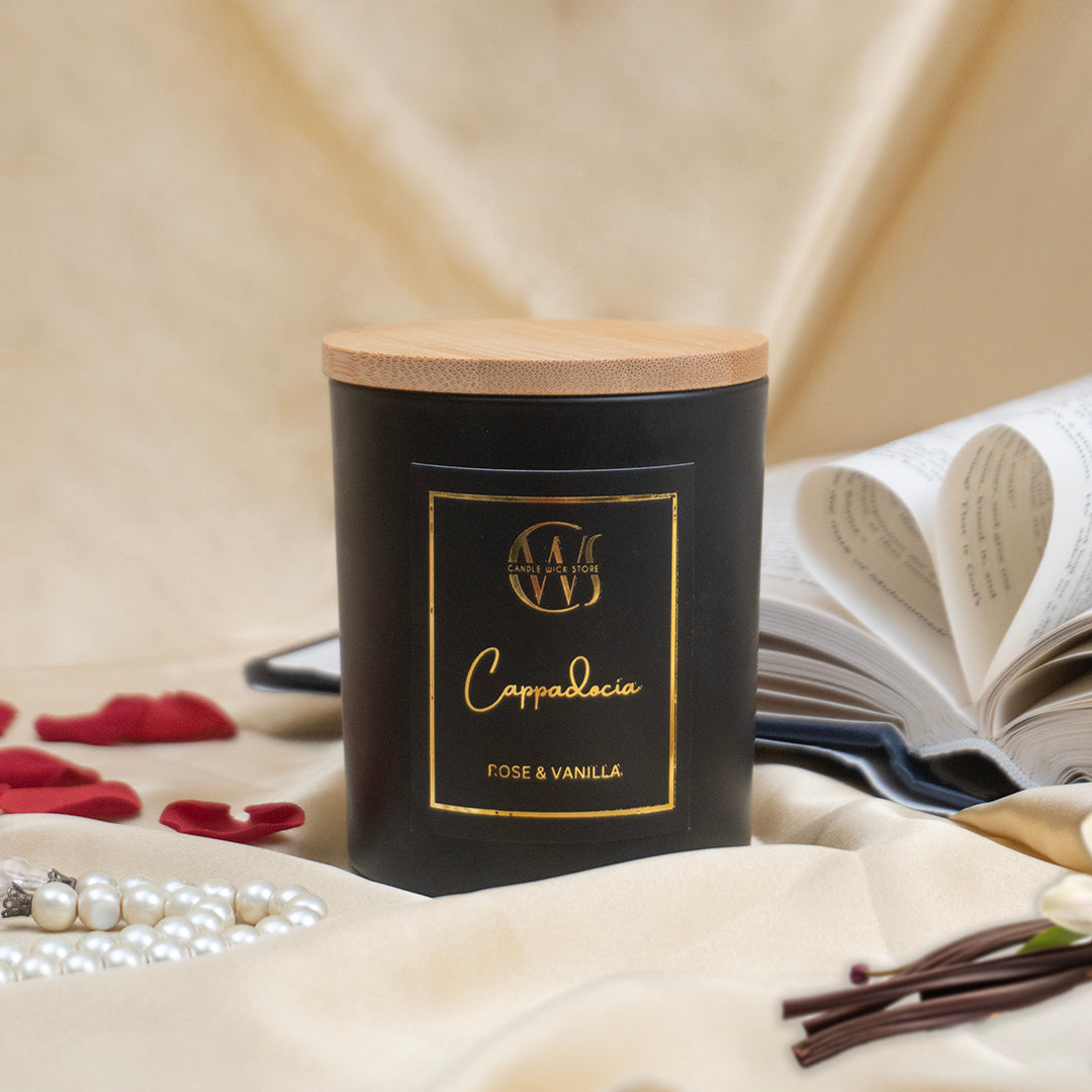 Candle Wick Store Cappadocia Candle with Rose and Vanilla Scent