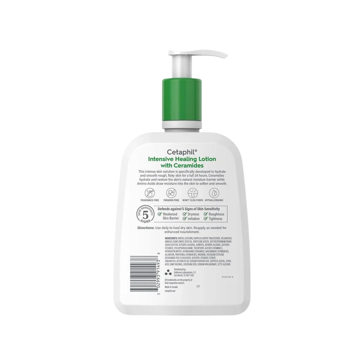 Cetaphil Intensive Healing Lotion with Ceramides For Rough, Flaky And Sensitive Skin