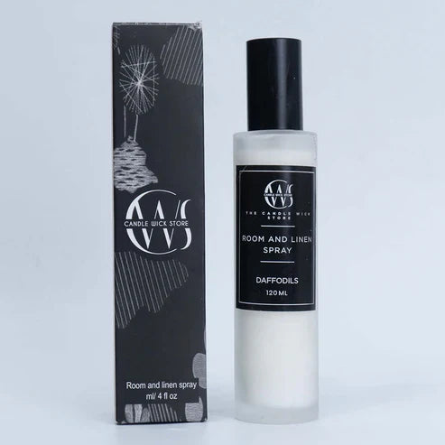 Candle Wick Store Room & Linen Wood Daffodils Spray 120ml