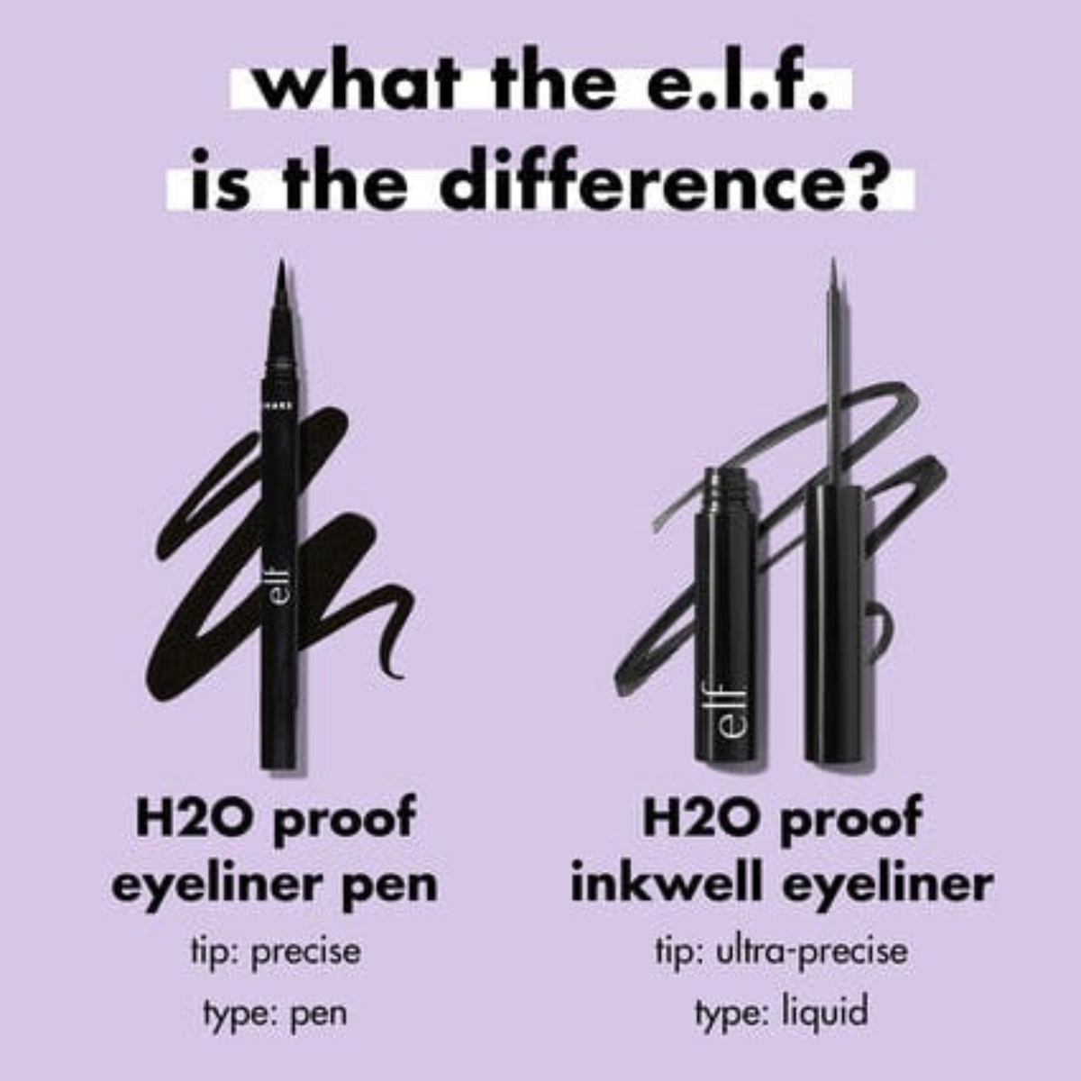ELF H20 Proof Inkwell Eyeliner 3.5ml