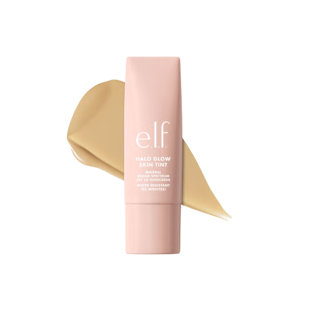 ELF Halo Glow Skin Tint Light Coverage Dewy Finish Foundation Mineral SPF 50 30ml
