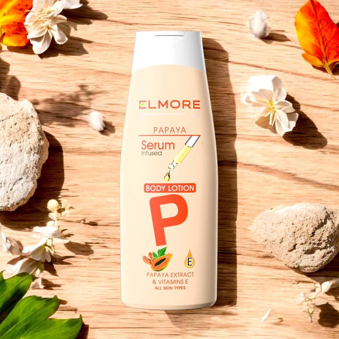 Elmore Papaya Body Lotion For All Skin Types 150ml