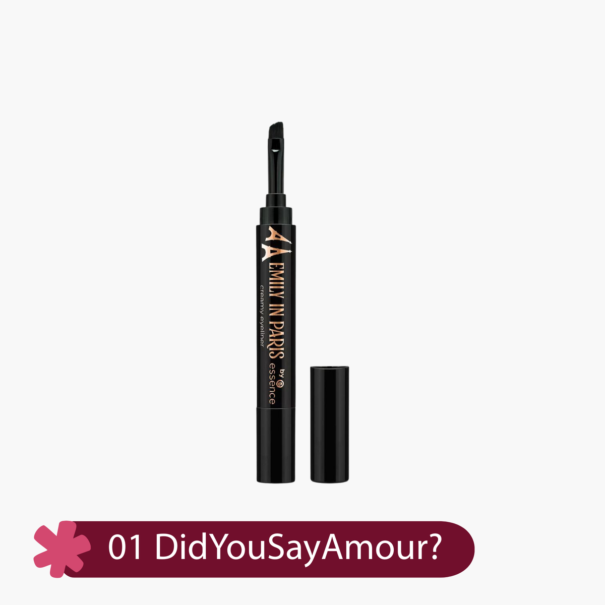 Essence Emily In Paris 2 In 1 Creamy Eyeliner+Brush 1.2gm