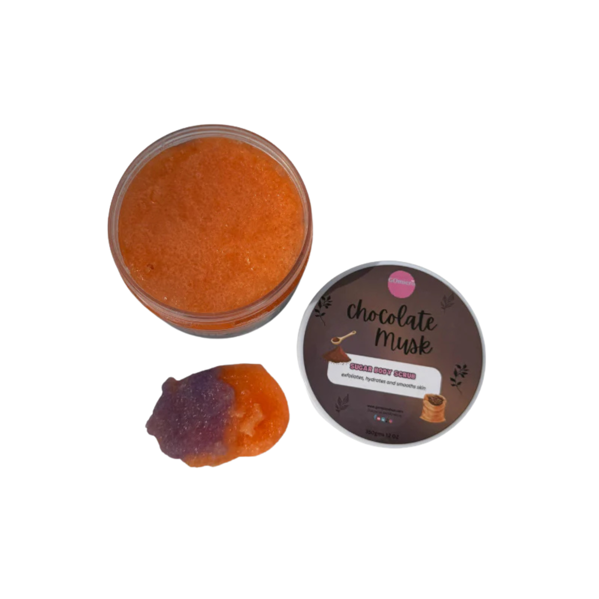GOmicro Chocolate Musk Scrub