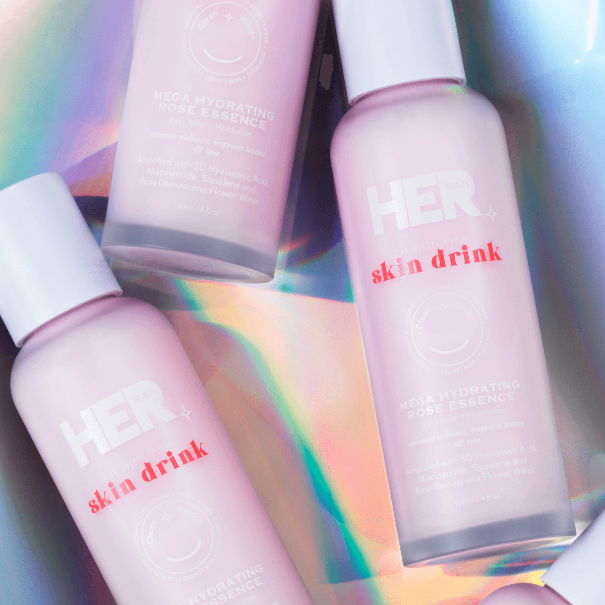 Her Beauty Skin Drink Mega Hydrating Rose Essence 120ml