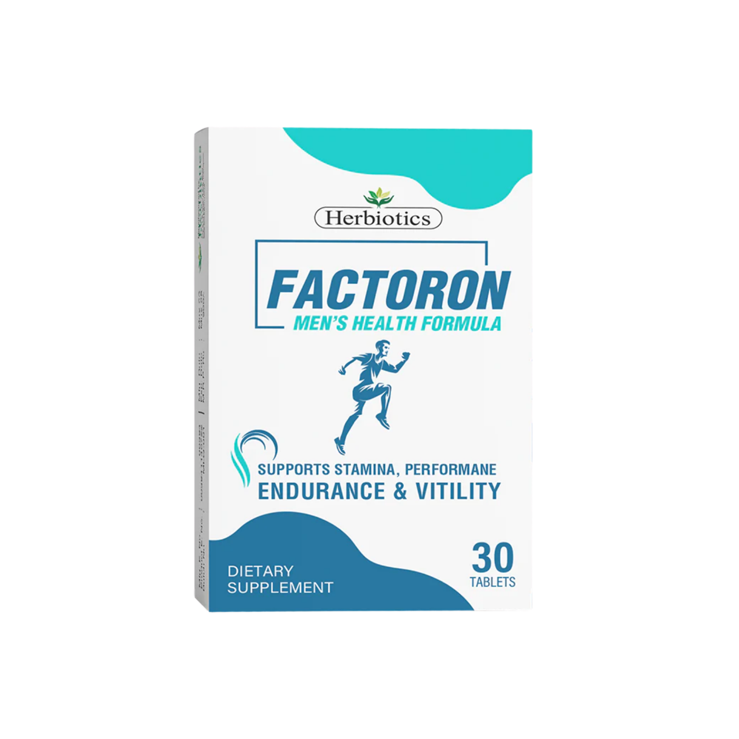 Herbiotics Factoron Men's Health Formula Support Stamina & Performance Supplements