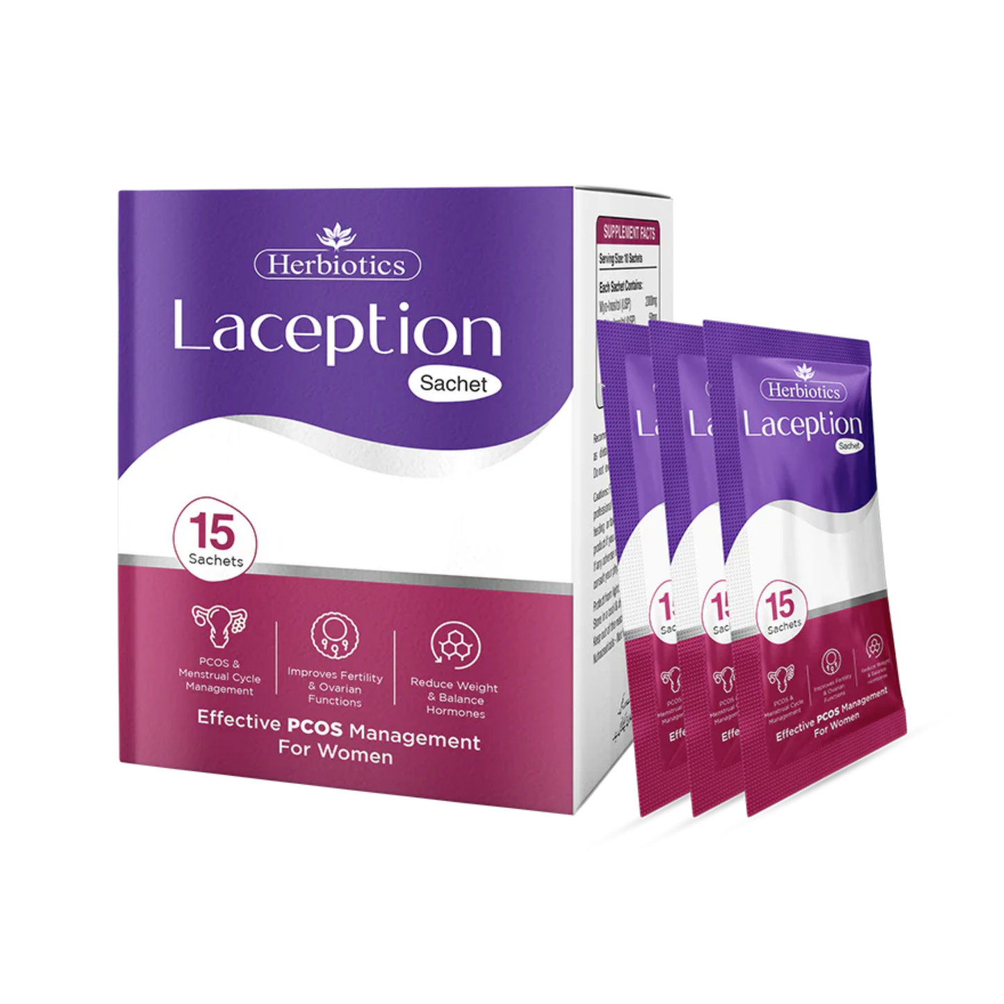 Herbiotics Laception 15 Sachets