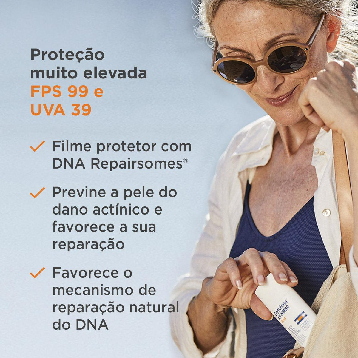 ISDIN Eryfotona AK-NMSC Fluid SPF100+ UVA Sunscreen 50ml