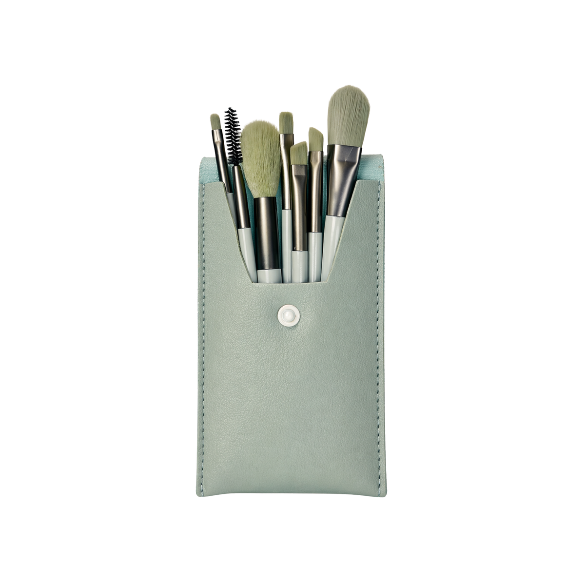 Makeup Brush Set With Flap Case