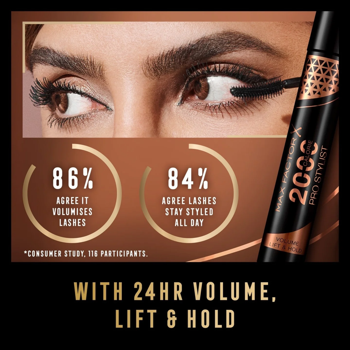 Max Factor 2000 Calorie Pro Stylist Mascara 9ml