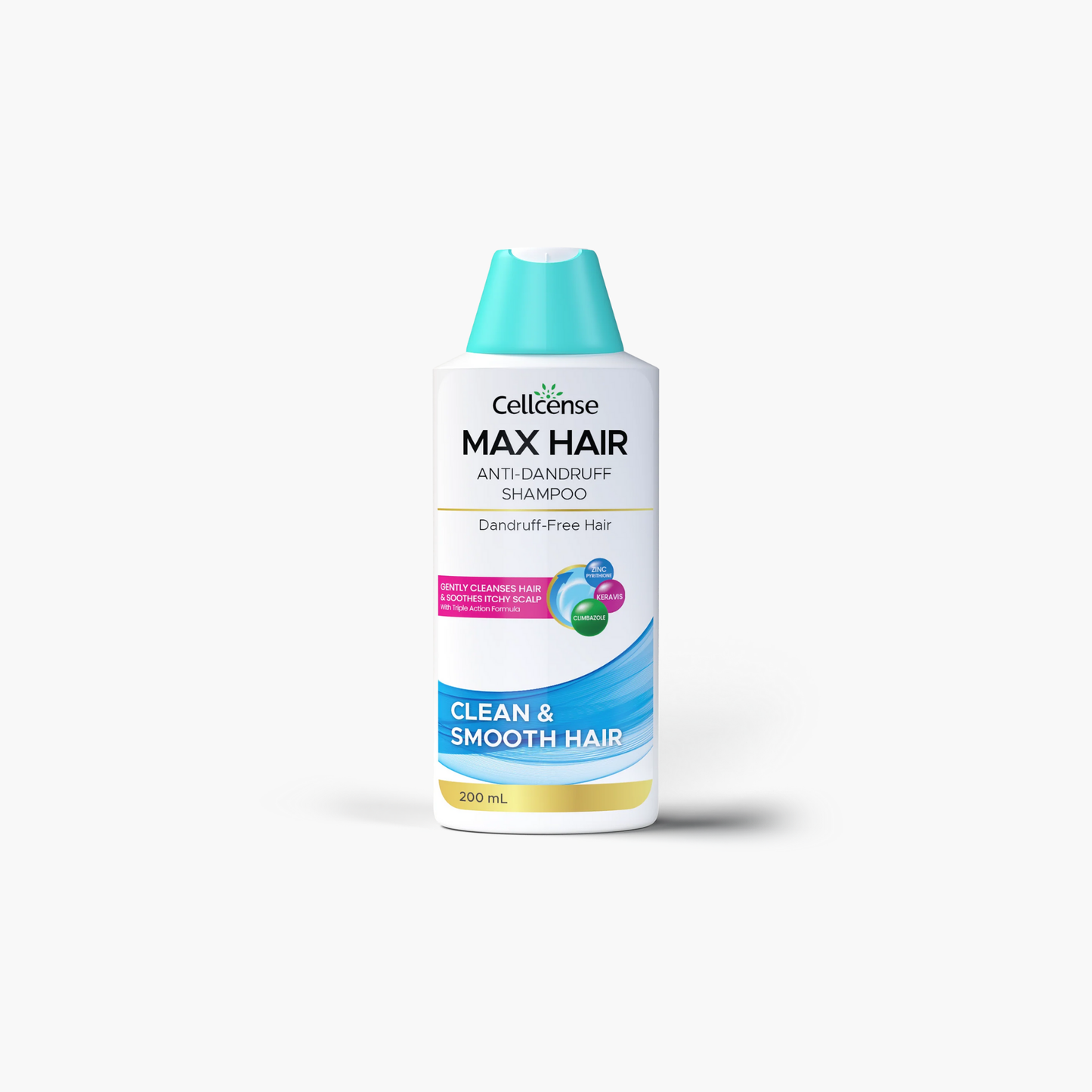 Cellcense Max Hair Anti-Dandruff Shampoo For Dandruff-Free Hair 200ml