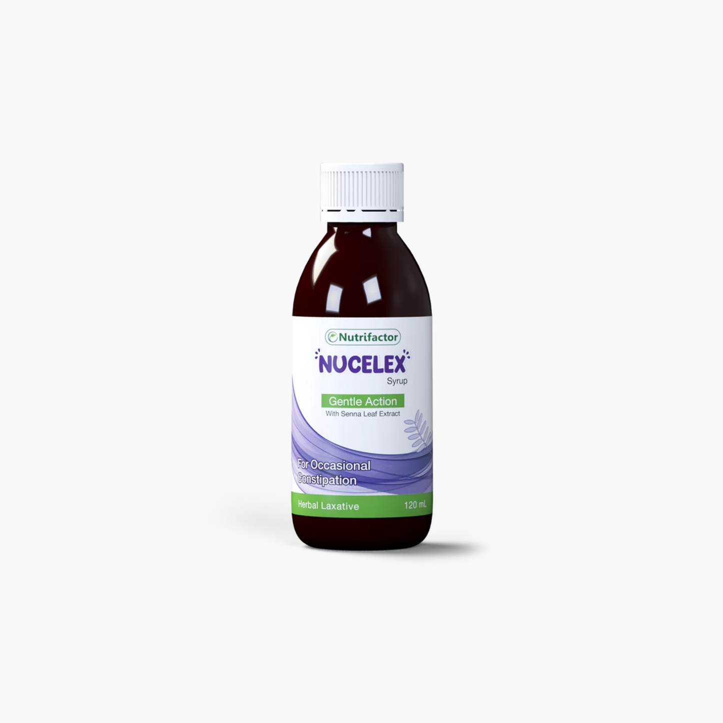 Nutrifactor Nucelex Gentle Action With Senna Leaf Extract Syrup 120ml