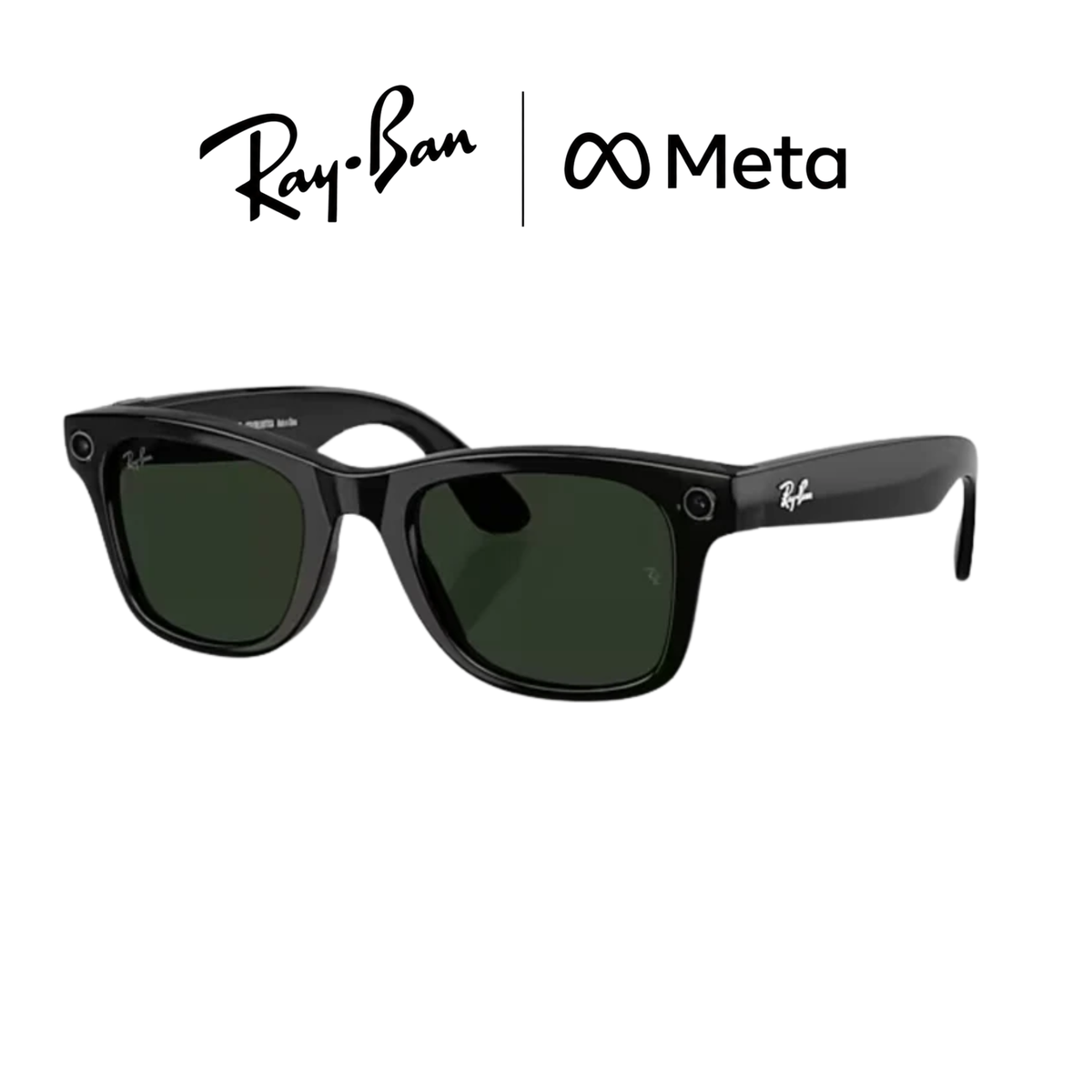 Ray-Ban Meta Wayfarer Gen 2 Shiny Black Glasses
