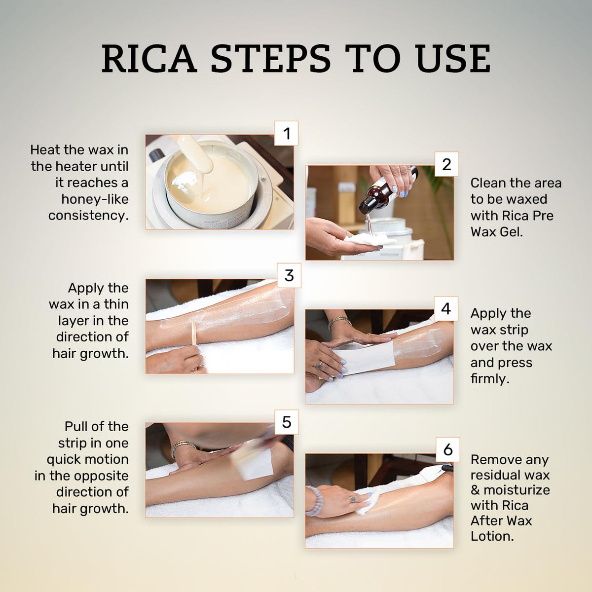 Rica Sweet Almond Liposoluble Wax For Sensitive Skin 400ml
