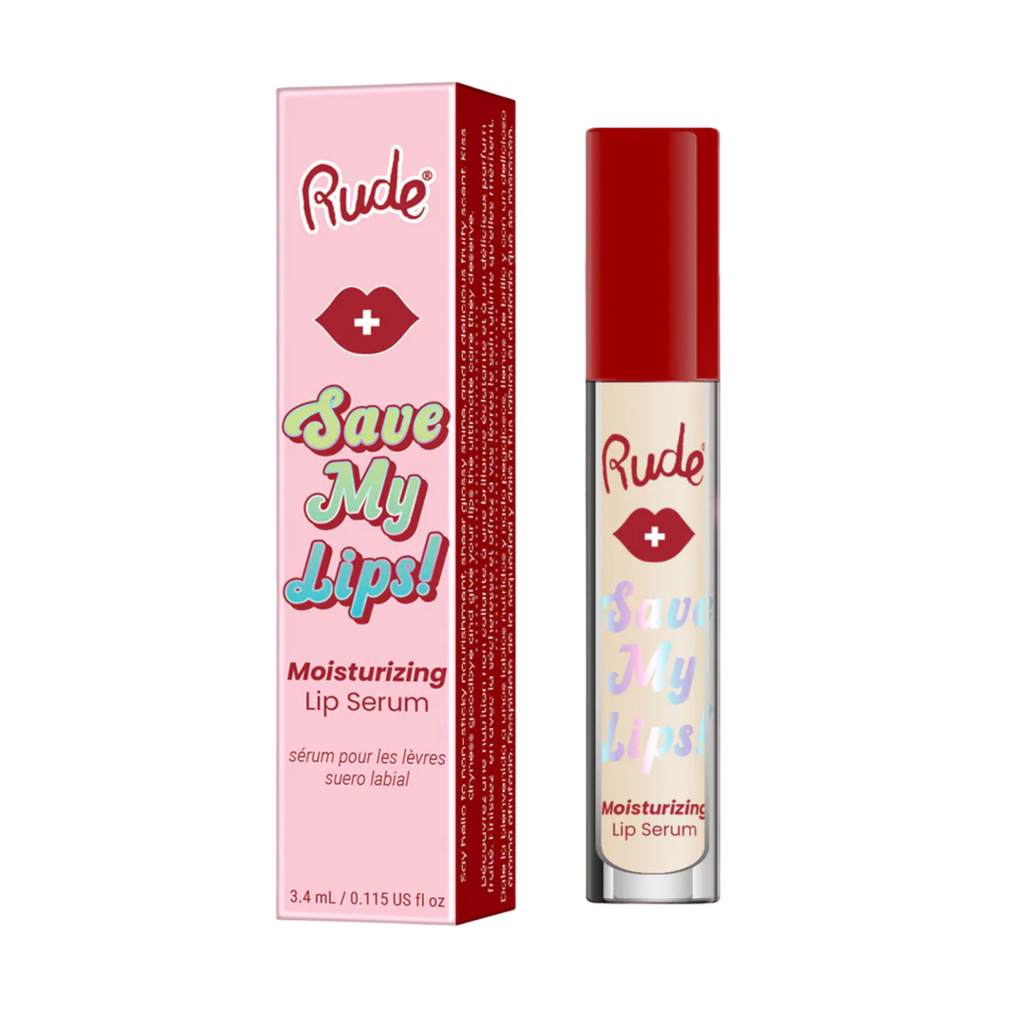 Rude Save My Lips Moisturizing Lip Serum 3.4gm