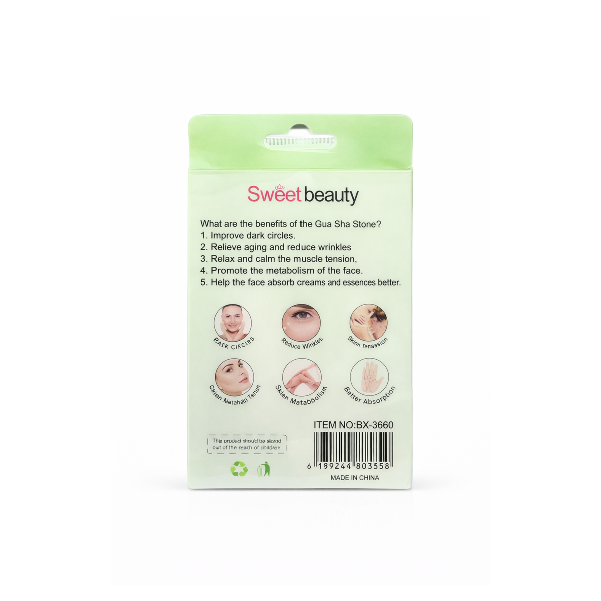 Sweet Beauty Gua Sha Stone