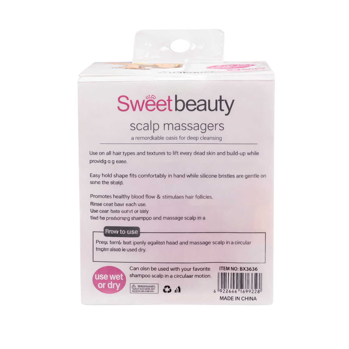 Sweet Beauty Scalp Massager