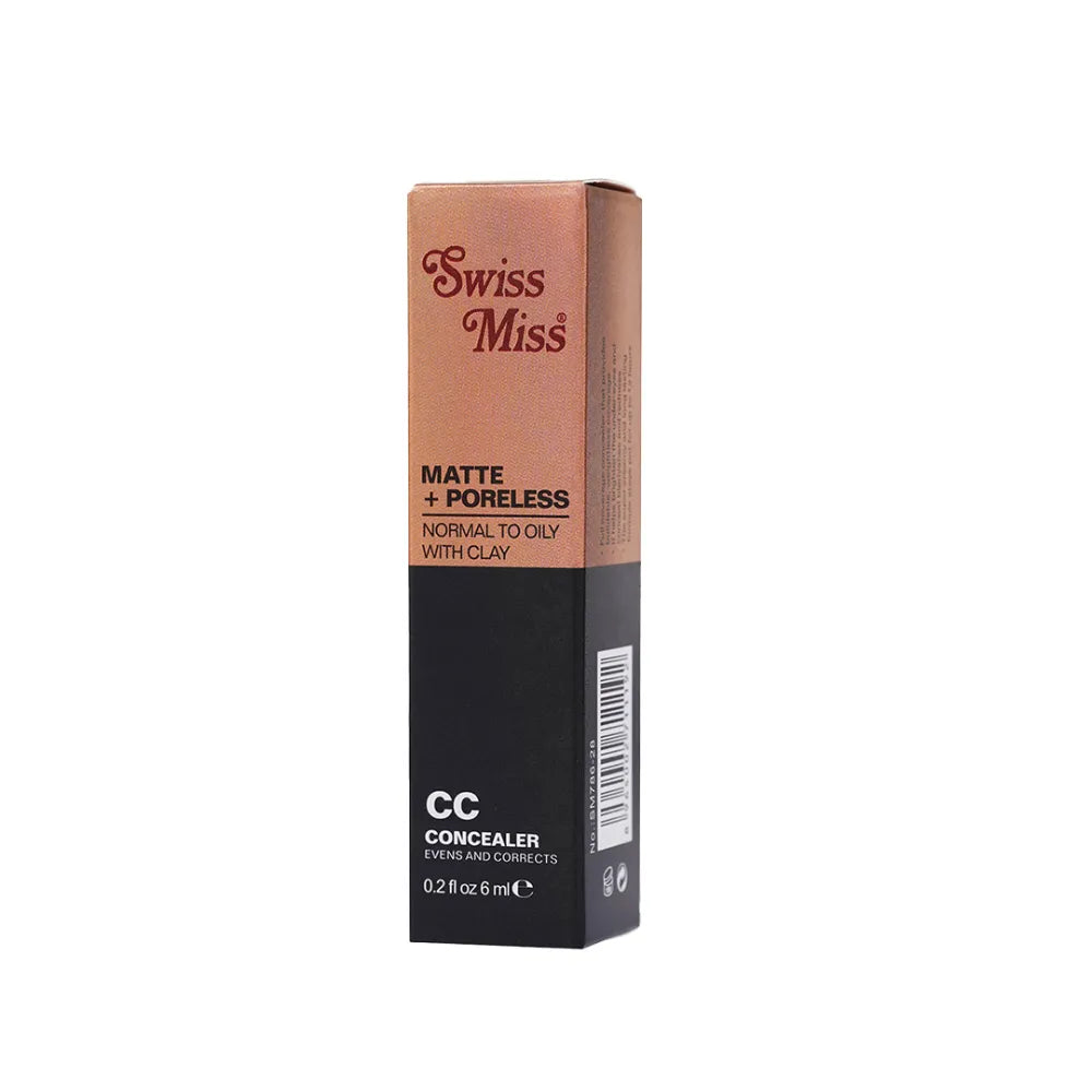 Swiss Miss Matte + Poreless CC Concealer 6ml