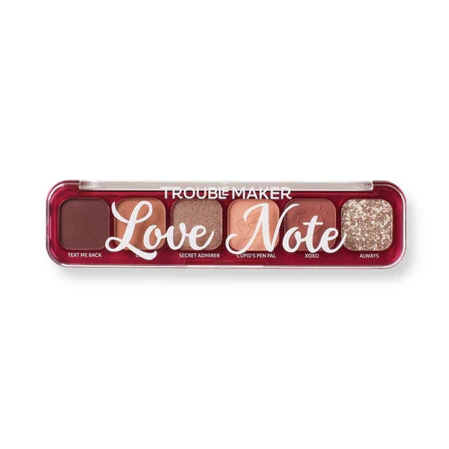 Trouble Maker Love Note Little Trouble Eyeshadow Palette 7.2gm