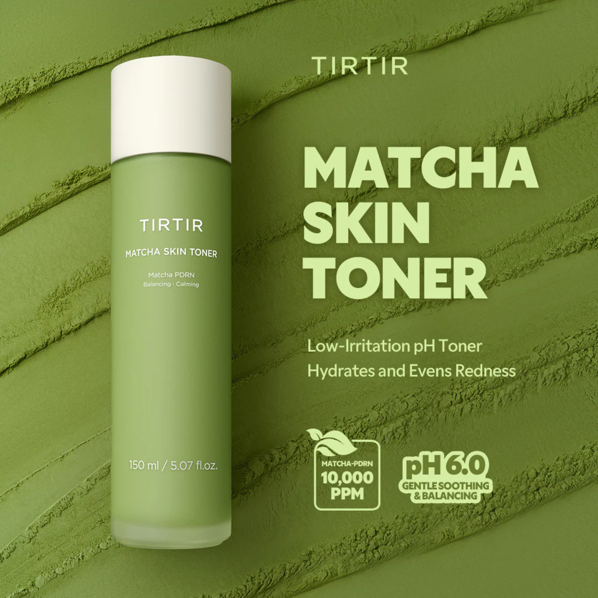 Tirtir Matcha PDRN Skin Toner 150ml