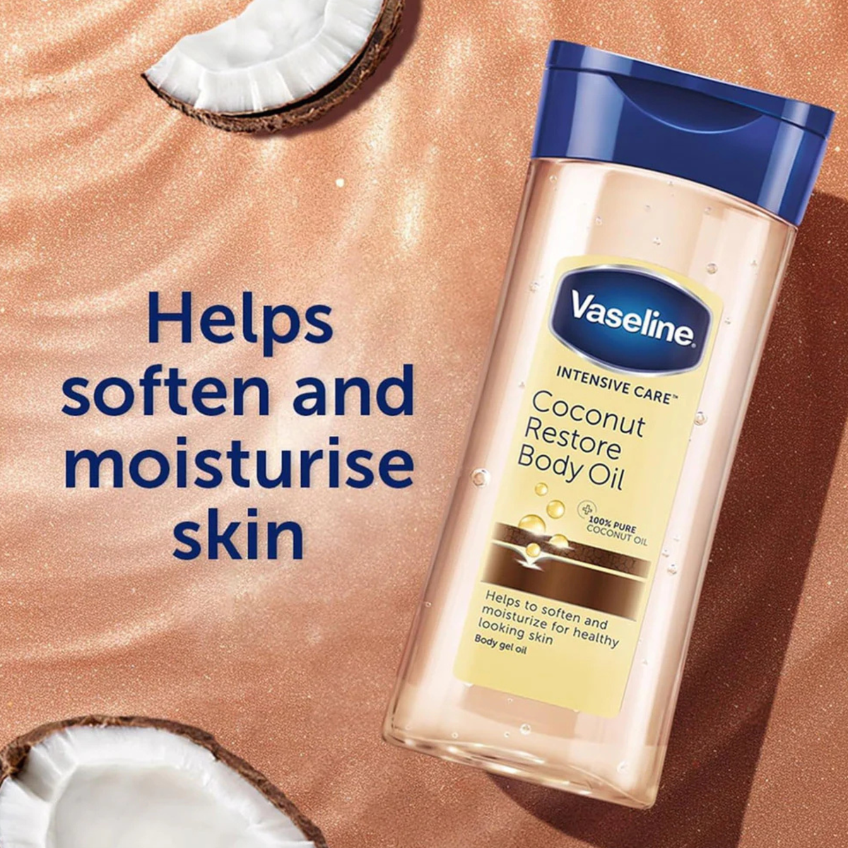 Vaseline Intensive Care Coconut Restore Body Oil