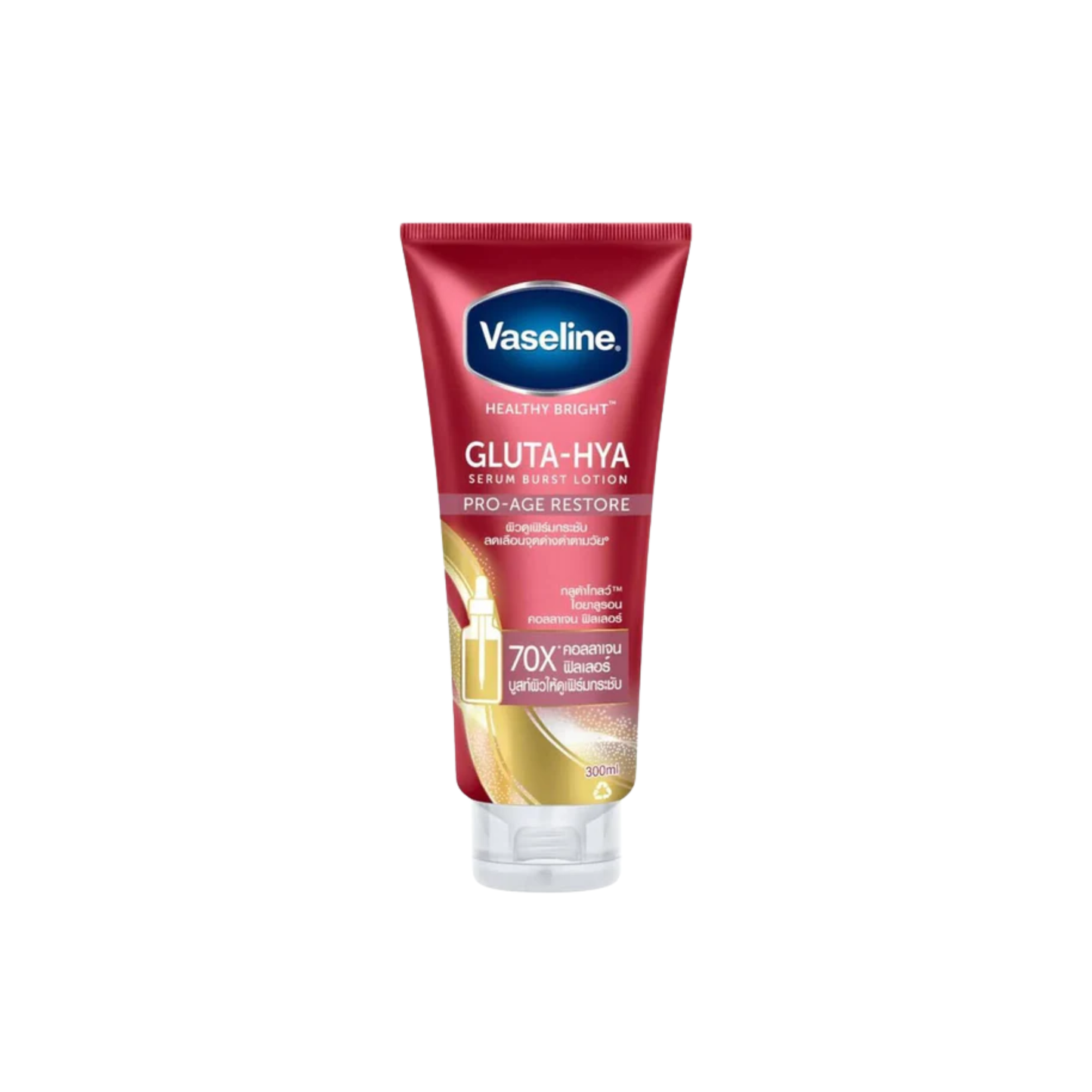 Vaseline Healthy Bright Gluta-Hya Pro-Age Restore Serum Burst Lotion