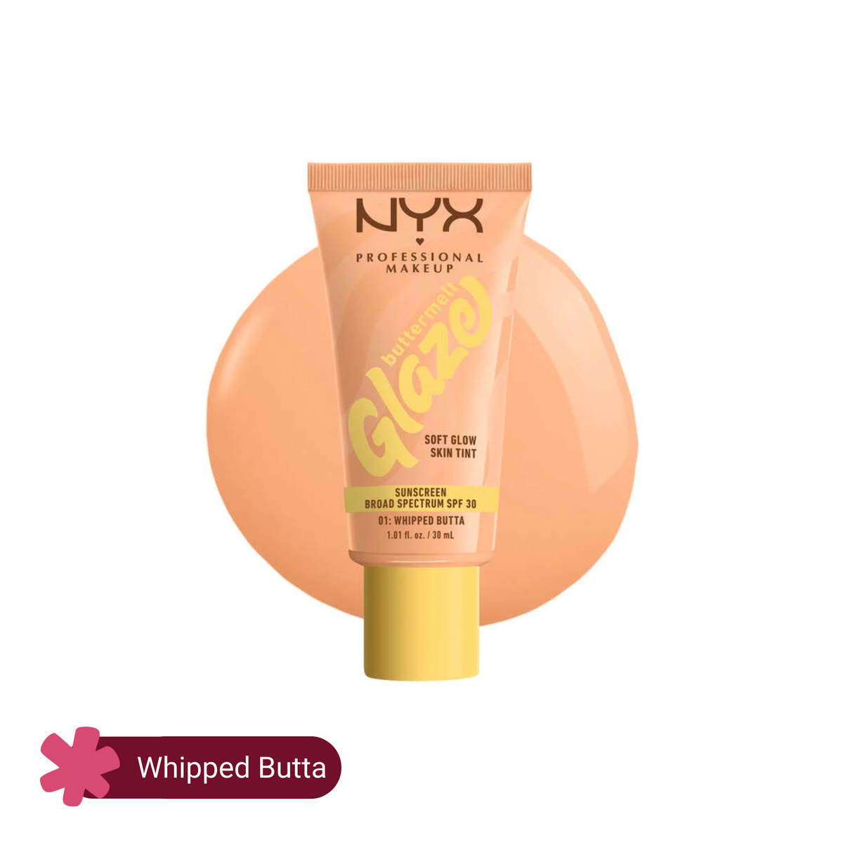 NYX Buttermelt Glazed Soft Glow Tint Sunscreen SPF 30 30ml