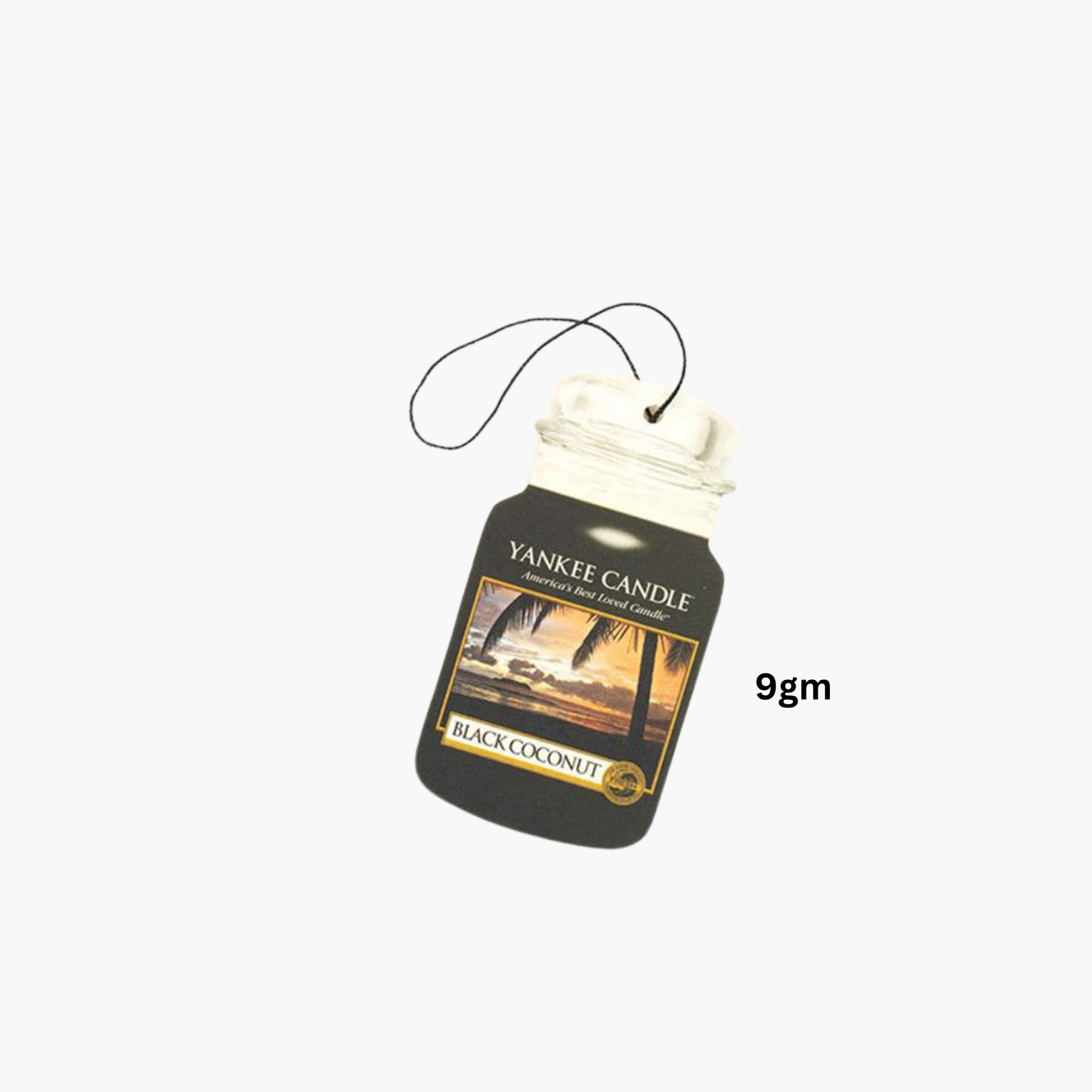Yankee Black Coconut Ultimate Car Jar Scented Candle 9gm