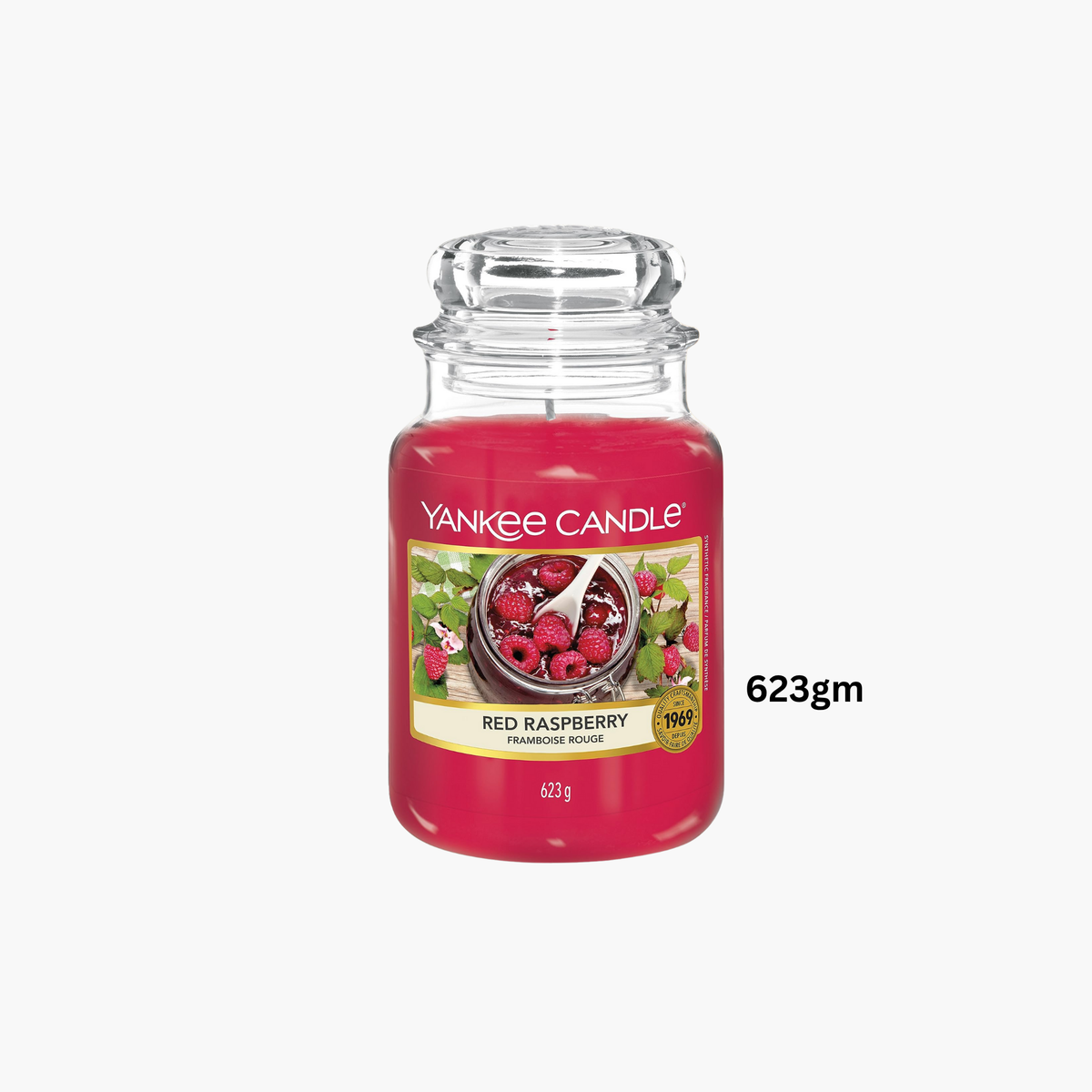 Yankee Red Raspberry Scented Candle