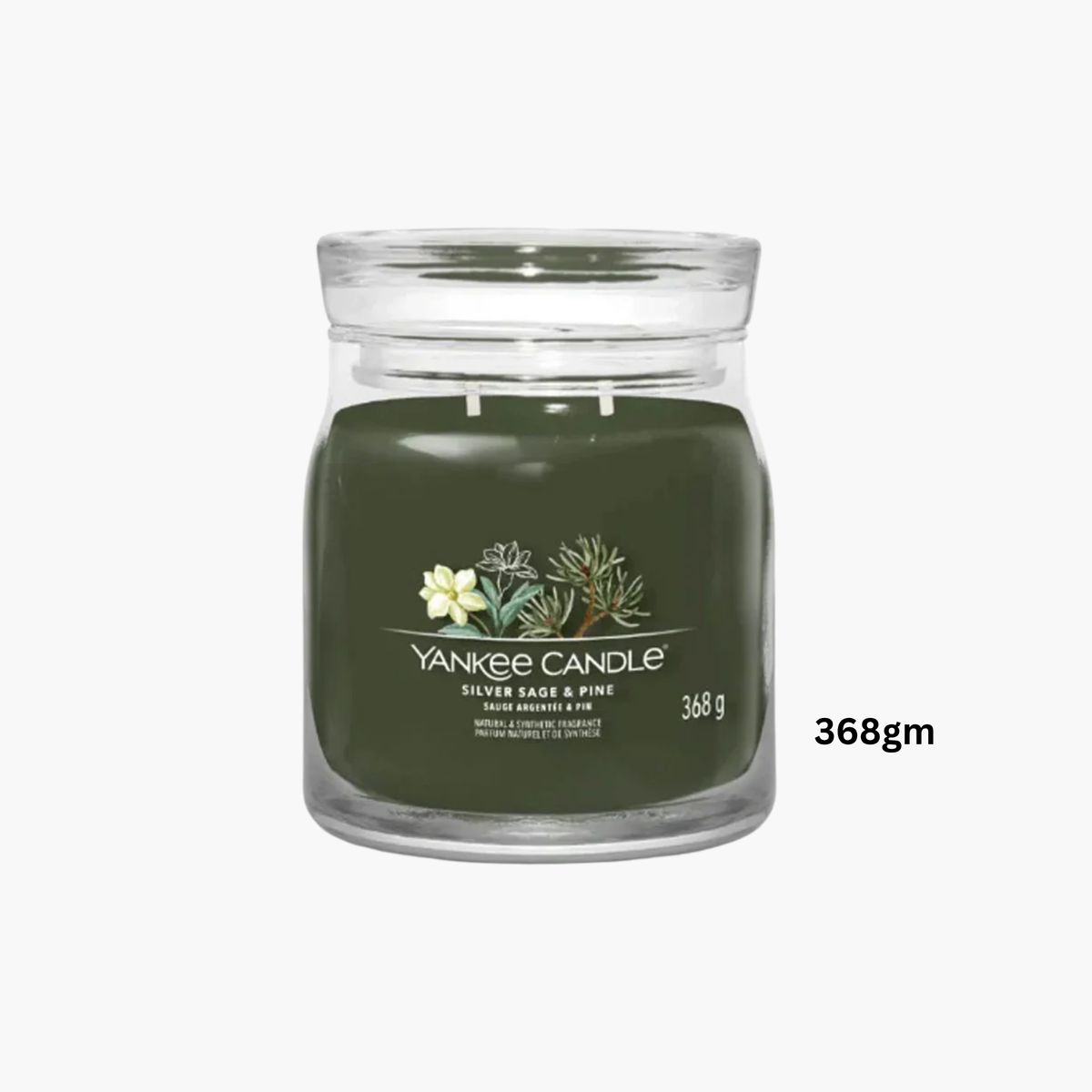 Yankee Silver Sage & Pine Scented Candle 368gm
