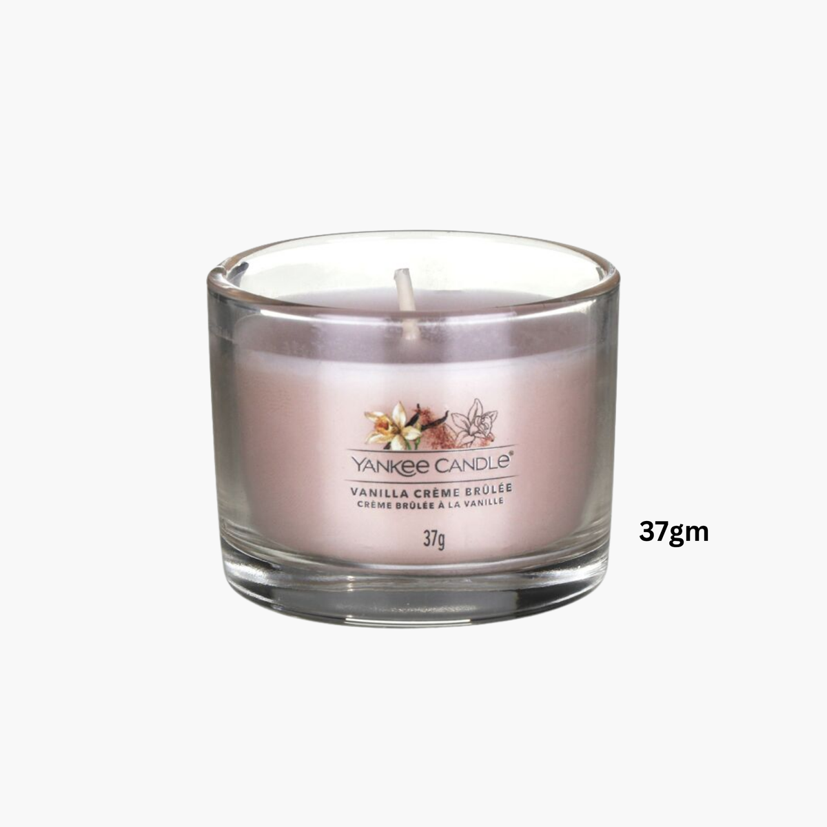 Yankee Vanilla Creme Brulee Scented Candle 37gm