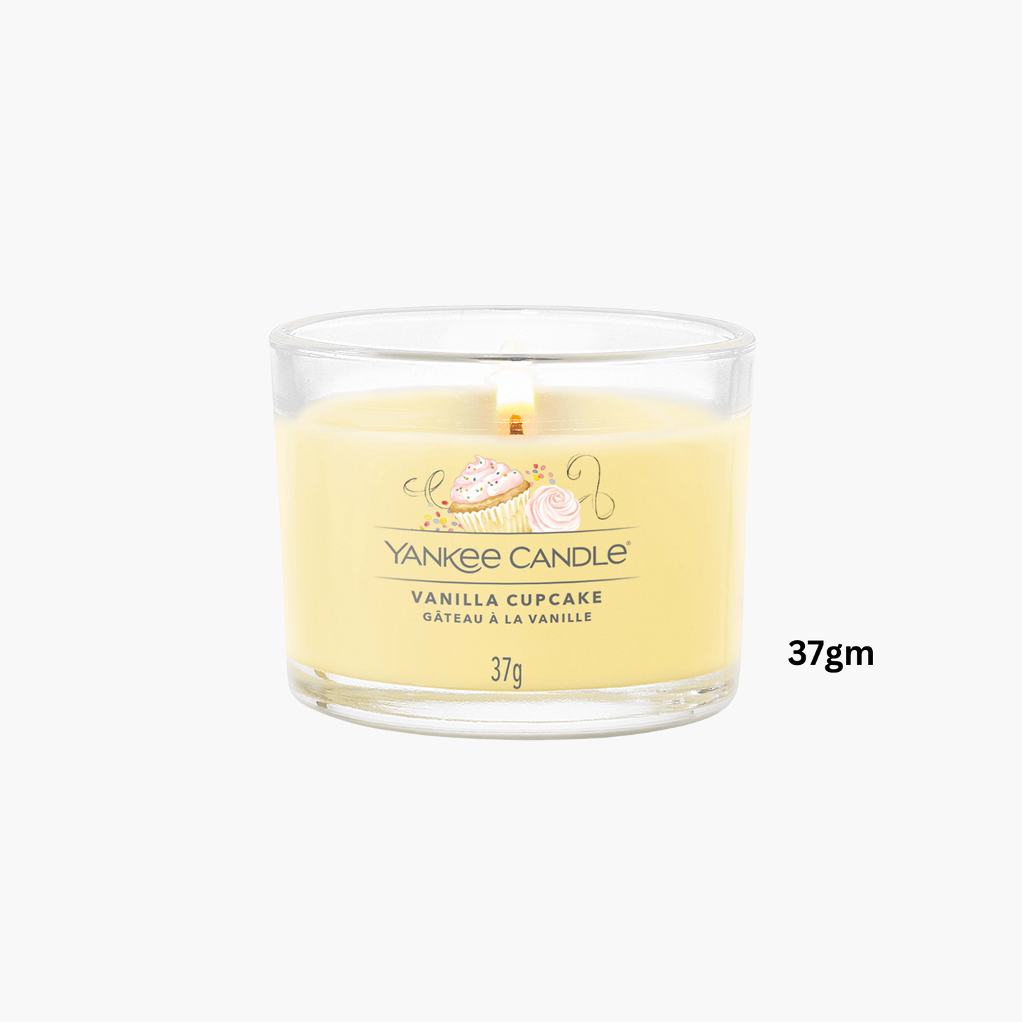 Yankee Vanilla Cupcake Scented Candle 37gm